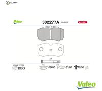 BRAKE PAD SET DISC BRAKE 302277A FOR IVECO DAILY/Bus/VI/Platform/Chassis/Van