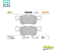 VALEO 302404 Brake pad set