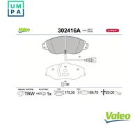 BRAKE PAD SET DISC BRAKE 302416A FOR SKODA SUPERB/III OCTAVIA/IV/Combi KODIAQ
