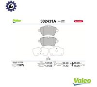VALEO 302431A Brake pad set