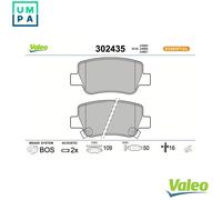 VALEO 302435 Brake pad set
