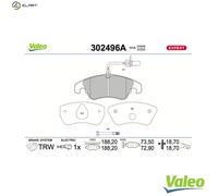 BRAKE PAD SET DISC BRAKE 302496A FOR AUDI Q5/Van A6/C7/Allroad A7/Sportback 2.0L
