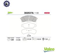 VALEO 302537A Brake pad set