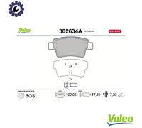 BRAKE PAD SET DISC BRAKE 302634A FOR FIAT ABARTH OPEL CORSA/Hatchback/Van 1.2L