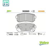 BRAKE PAD SET DISC BRAKE 302665 FOR HYUNDAI ix35 TUCSON/SUV/Van KIA 1.7L 4cyl