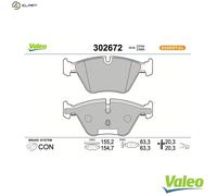 BRAKE PAD SET DISC BRAKE 302672 FOR BMW X1/E84 Z4/Roadster/E89 N47D20C/AC 2.0L