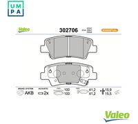 BRAKE PAD SET DISC BRAKE 302706 FOR HYUNDAI KIA D4FD 1.7L G4FD/G4FJ 1.6L 4cyl