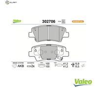 BRAKE PAD SET DISC BRAKE 302706 FOR HYUNDAI KIA D4FD 1.7L G4FD/G4FJ 1.6L 4cyl
