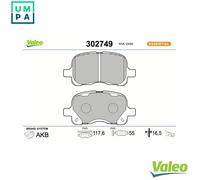Front Brake Pad Set for Toyota COROLLA 95-02 SPRINTER 95-01 04465-02010