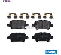 SWAG 33 10 2611 Brake pad set