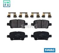 SWAG 33 10 2611 Brake pad set