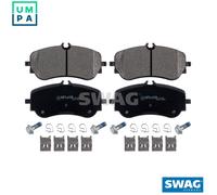 SWAG 33 10 2612 Brake pad set