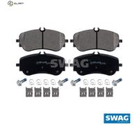 SWAG 33 10 2612 Brake pad set