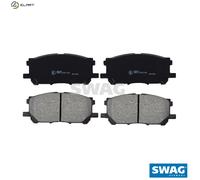 Brake pads Front Axle 33 10 5208 SWAG for LEXUS RX