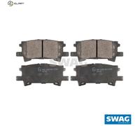 SWAG 33 10 5442 Brake pad set