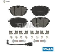 BRAKE PAD SET DISC BRAKE 33 10 5568 FOR VW CALIFORNIA/T6/Camper TRANSPORTER 2.0L