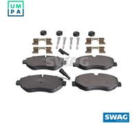 Disc Brake Pad Set SWAG Fits NISSAN Cabstar Nt400 CABSTAR 06-13 D1060MB200