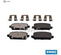 SWAG 33 10 6345 Brake pad set