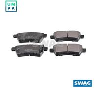 SWAG 33 10 6349 Brake pad set