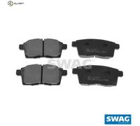 SWAG 33 10 6376 Brake pad set
