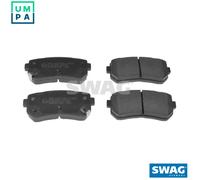 SWAG 33 10 6421 Brake pad set