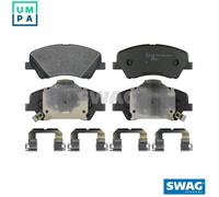 SWAG 33 10 6501 Brake pad set