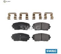 SWAG 33 10 6512 Brake pad set