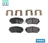 SWAG 33 10 6512 Brake pad set