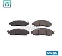SWAG 33 10 7074 Brake pad set