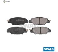 SWAG 33 10 7260 Brake pad set