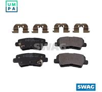 SWAG 33 10 7268 Brake pad set