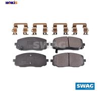 SWAG Autoteile Brake Pad Set 33 10 7280 - Front Disc - Hyundai D3FA 1.1L & i10 IG4LA 1.2L