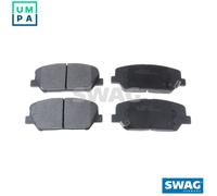 SWAG 33 10 7287 Brake pad set