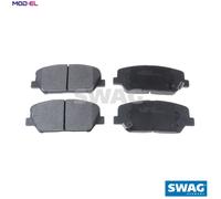 SWAG 33 10 7287 Brake pad set
