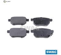 SWAG 33 10 7323 Brake pad set