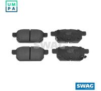 SWAG 33 10 7325 Brake pad set