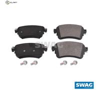 SWAG 33 10 7344 Brake pad set