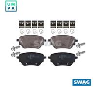 Brake pads Rear Axle 33 10 7351 SWAG for MERCEDES-BENZ A-CLASS A-CLASS Saloon