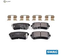 SWAG 33 10 7359 Brake pad set
