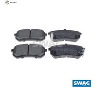SWAG 33 10 7476 Brake pad set