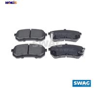 SWAG 33 10 7476 Brake pad set