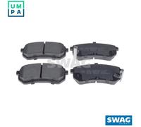 SWAG 33 10 7476 Brake pad set