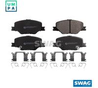 SWAG 33 10 7486 Brake pad set