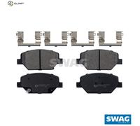 SWAG 33 10 7487 Brake pad set