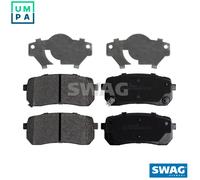 SWAG 33 10 7497 Brake pad set