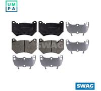 SWAG 33 10 7501 Brake pad set