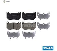 SWAG 33 10 7501 Brake pad set
