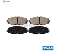 SWAG 33 10 7515 Brake pad set