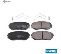 Disc Brake Pad Set SWAG Fits MITSUBISHI Eclipse CROSS Cross 17- 4605B475