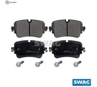 SWAG 33 10 7589 Brake pad set